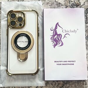 iPhone 16 Pro Max Phone Case - Gold